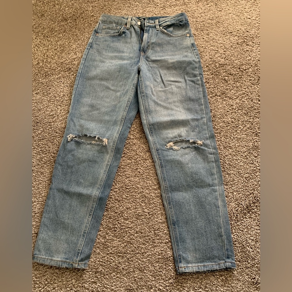 Wild fable high waist mom jean size 2